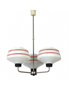 Żyrandol, trzy klosze,...