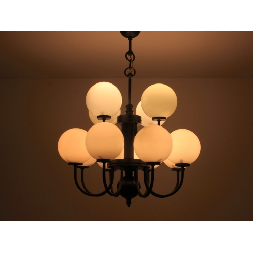 Żyrandol Polam Meos, 12 kloszy,...