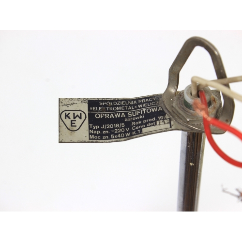 Żyrandol J/2018/5, Elektrometal...