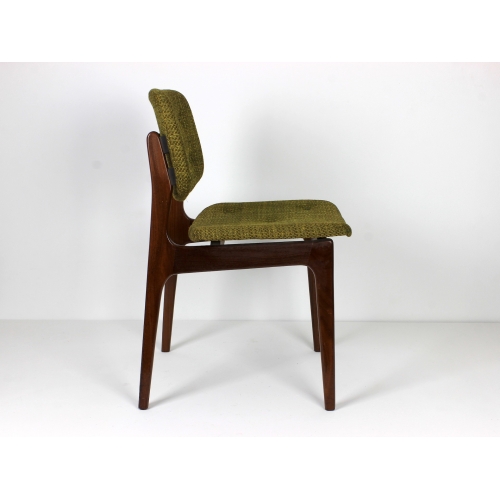 Komplet czterech tekowych krzeseł,...