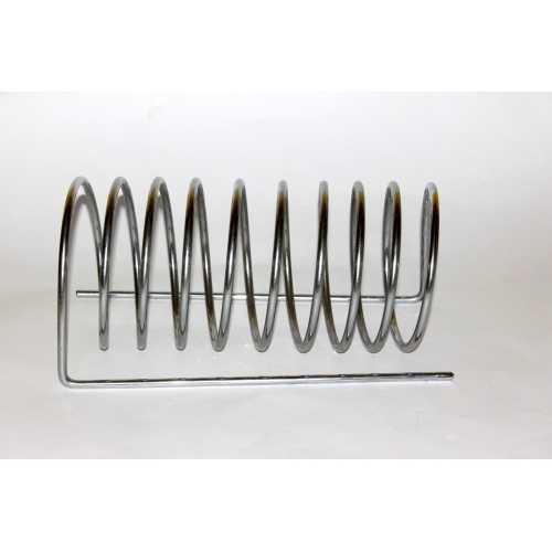 Chromowany gazetnik, lata 70.