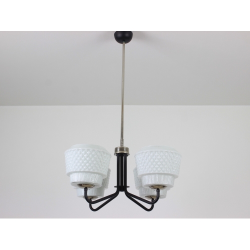 Żyrandol Elmed, cztery klosze,...