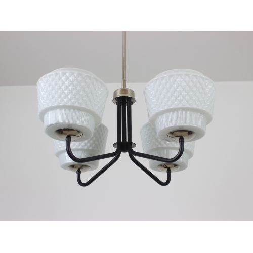 Żyrandol Elmed, cztery klosze,...