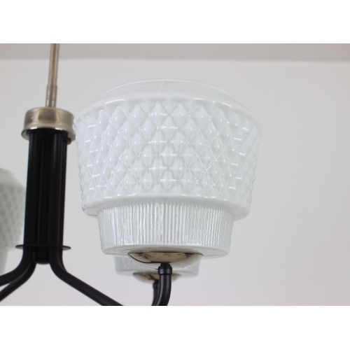 Żyrandol Elmed, cztery klosze,...