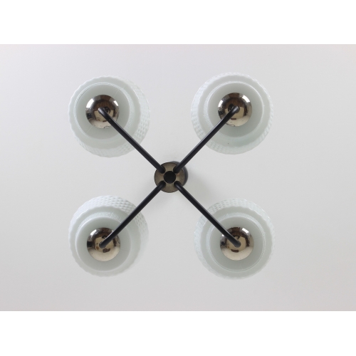 Żyrandol Elmed, cztery klosze,...