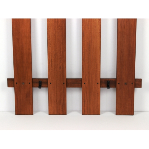 Wieszak ścienny z drewna tekowego,...