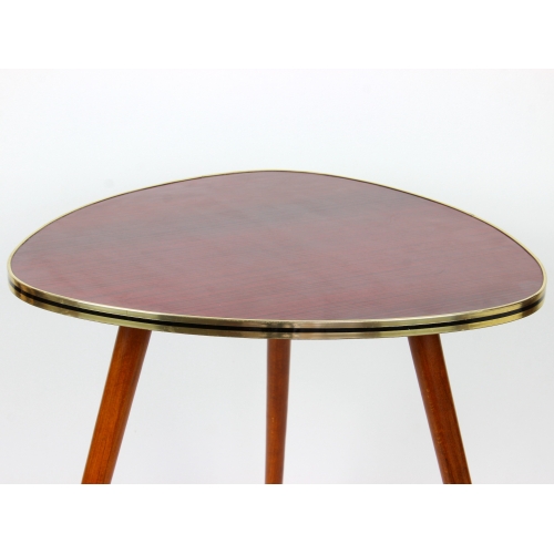Drewniany stolik kawowy, lata 60.