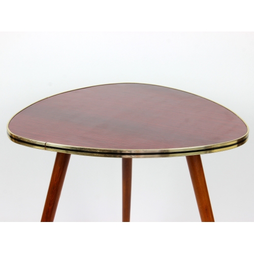 Drewniany stolik kawowy, lata 60.