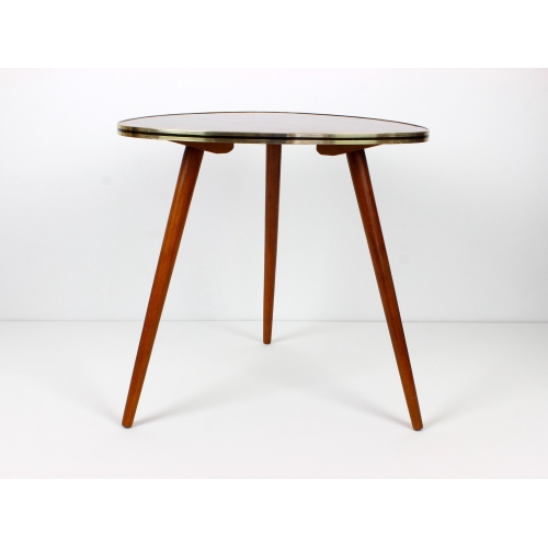 Drewniany stolik kawowy, lata 60.