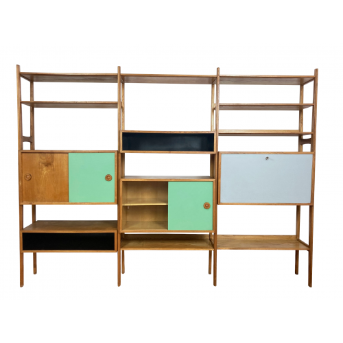 Regał modułowy, proj. R. Hałas,...