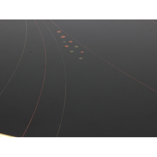 Drewniany stolik kawowy ze szklanym...