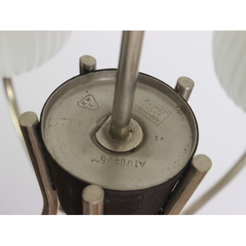 Żyrandol Lumet ze szklanymi kloszami,...