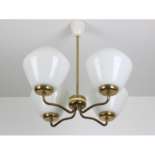 Żyrandol Polam, 4 klosze, Polska,...