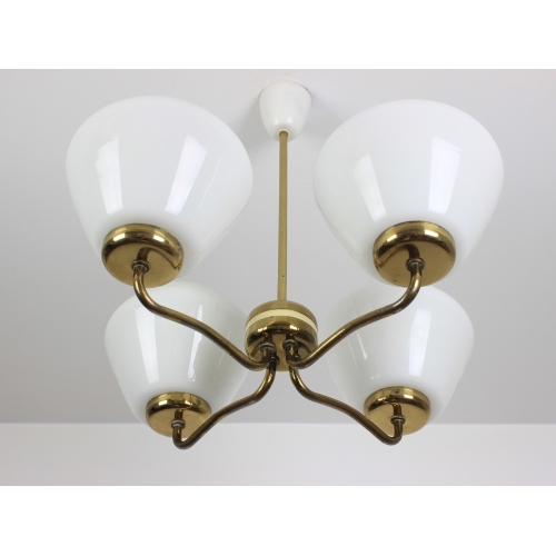 Żyrandol Polam, 4 klosze, Polska,...