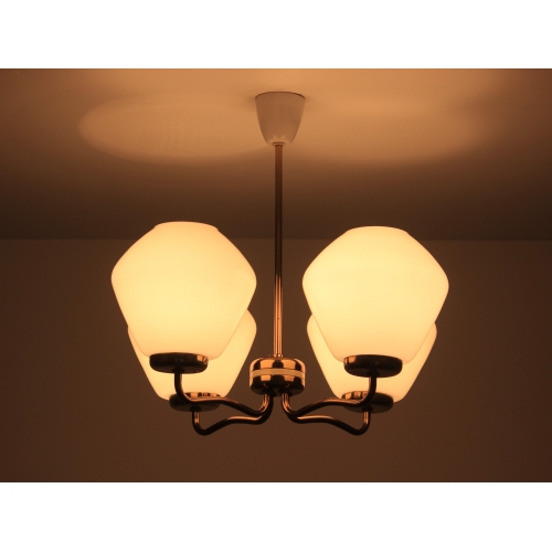 Żyrandol Polam, 4 klosze, Polska,...