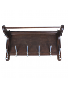 Drewniany wieszak ścienny,...