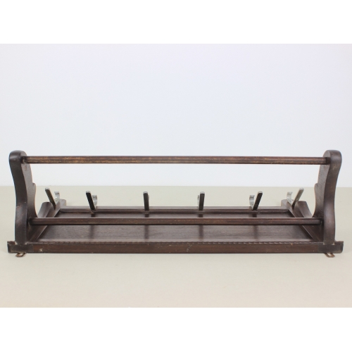 Drewniany wieszak ścienny, lata 50.