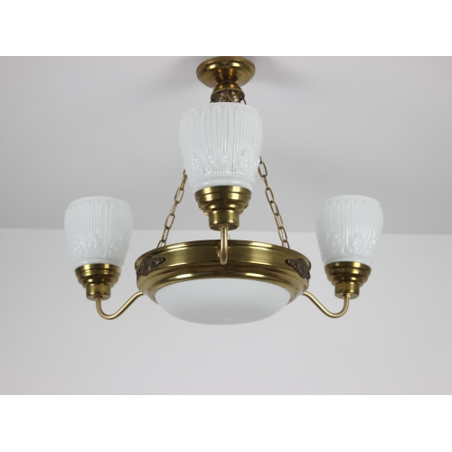 Lampa wisząca z amplą, Polska, lata 60.