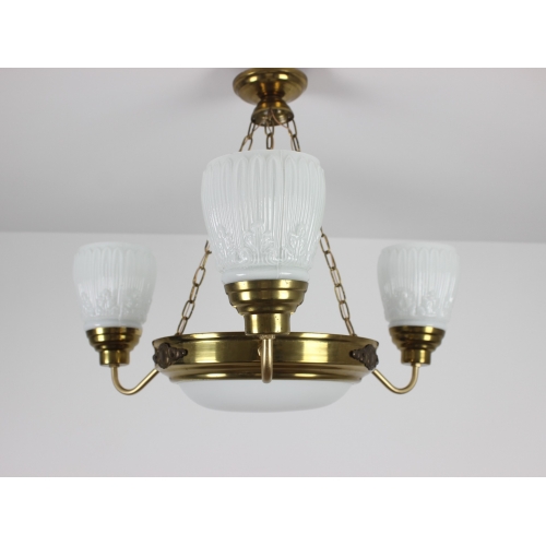 Lampa wisząca z amplą, Polska, lata 60.