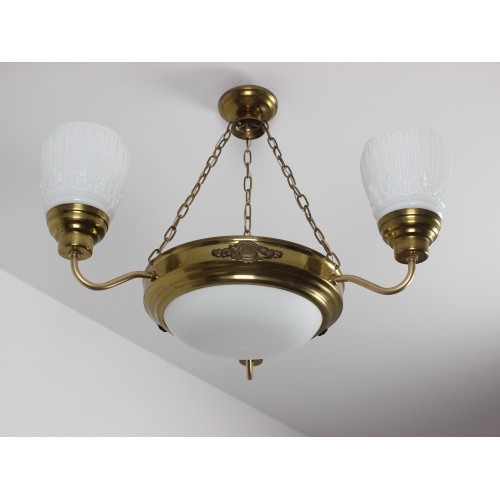 Lampa wisząca z amplą, Polska, lata 60.