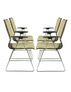 Komplet czterech krzeseł...