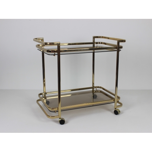 Mobilny barek, wózek barowy, lata 70.