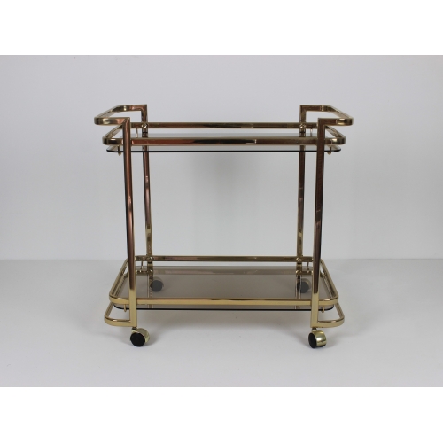 Mobilny barek, wózek barowy, lata 70.