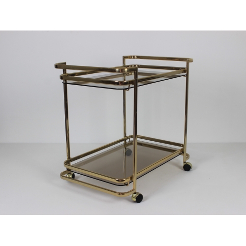 Mobilny barek, wózek barowy, lata 70.