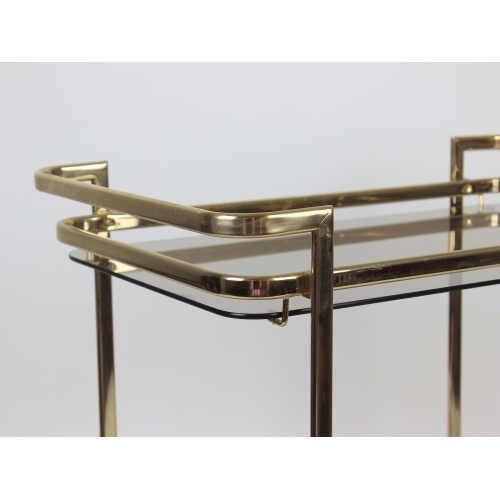 Mobilny barek, wózek barowy, lata 70.