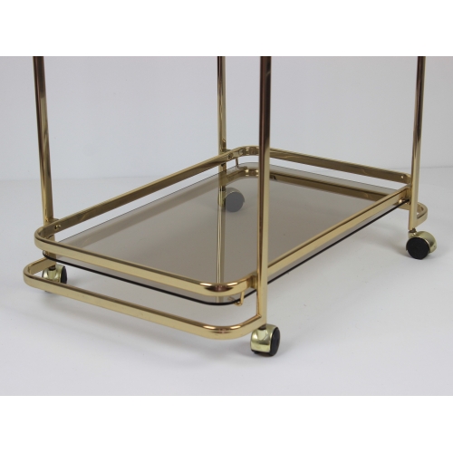 Mobilny barek, wózek barowy, lata 70.