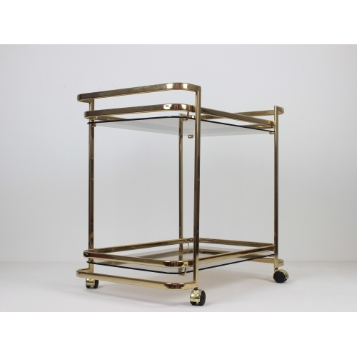 Mobilny barek, wózek barowy, lata 70.