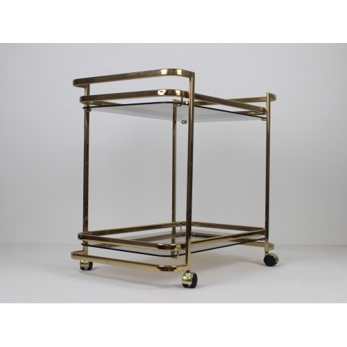 Mobilny barek, wózek barowy, lata 70.