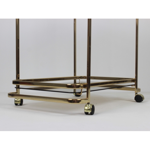 Mobilny barek, wózek barowy, lata 70.