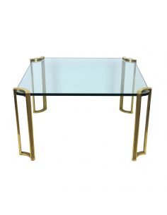 Stolik kawowy, szkło i...