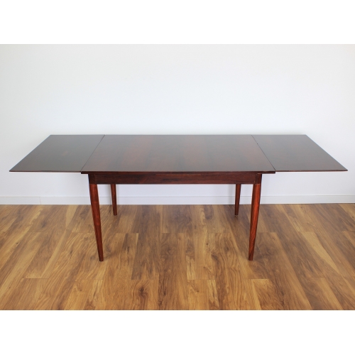 Rozkładany stół palisandrowy, lata 60.