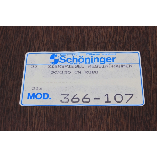 Kryształowe lustro Schoninger w...