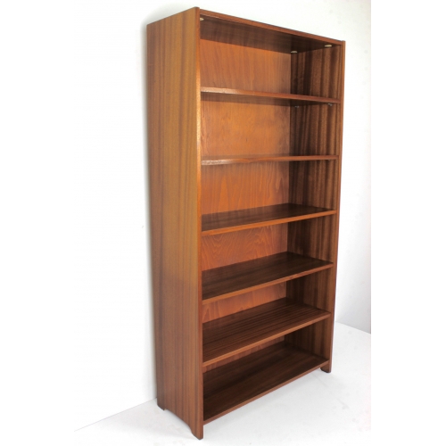 Regał tekowy, biblioteka, lata 70.