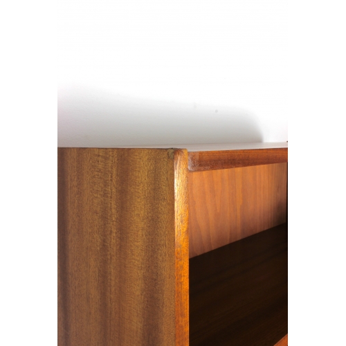 Regał tekowy, biblioteka, lata 70.