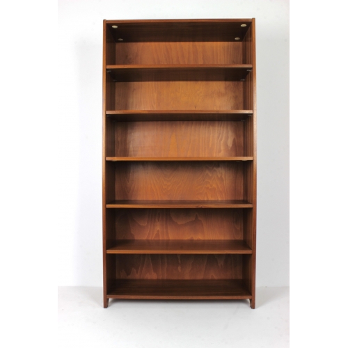 Regał tekowy, biblioteka, lata 70.