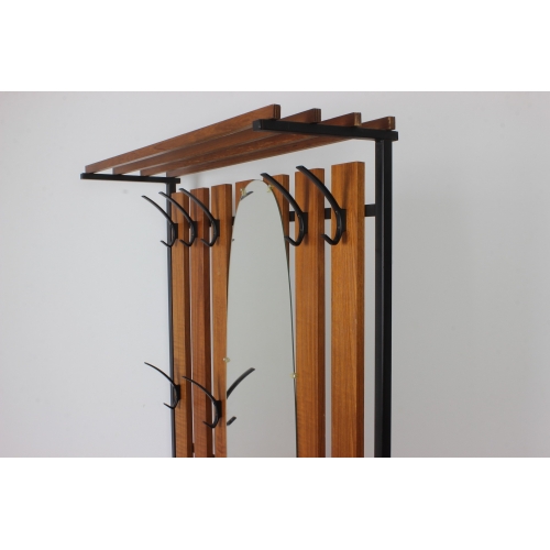 Wieszak, garderoba z lustrem i...