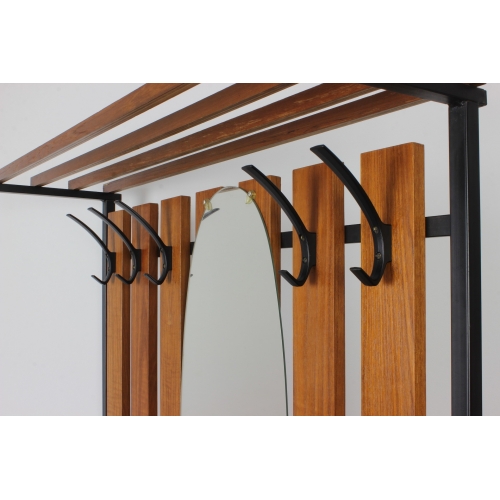 Wieszak, garderoba z lustrem i...