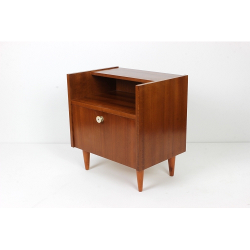 Tekowa szafka nocna, lata 70.