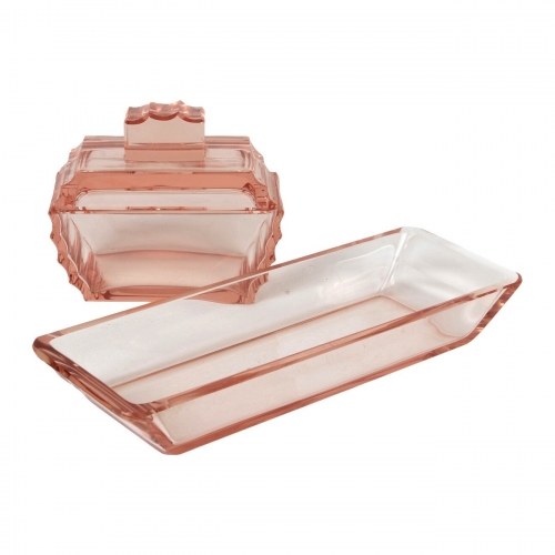 Bomboniera i patera, Moser,...