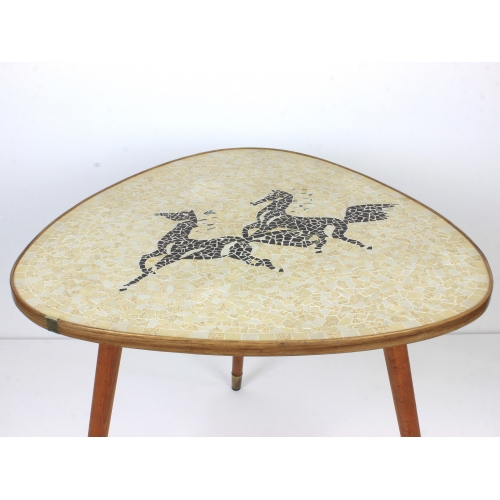 Stolik kawowy z ceramicznym blatem,...