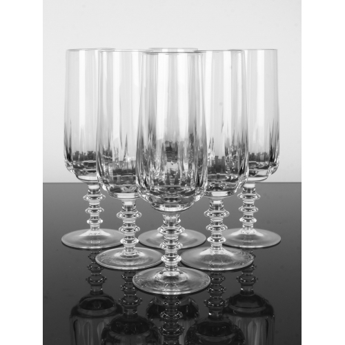 Komplet 6 kryształowych kieliszków do...