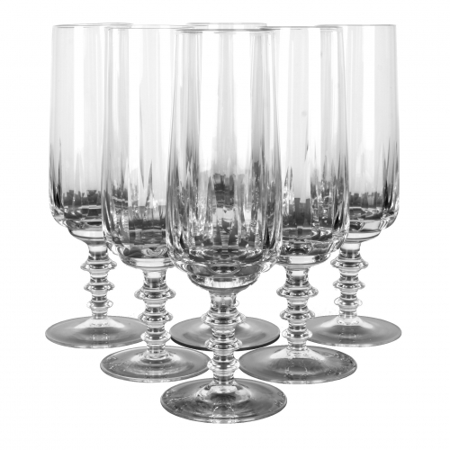 Komplet 6 kryształowych kieliszków do...