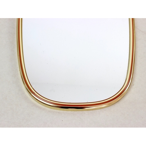 Lustro w mosiężnej ramie, Karl Lenz,...