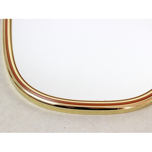 Lustro w mosiężnej ramie, Karl Lenz,...