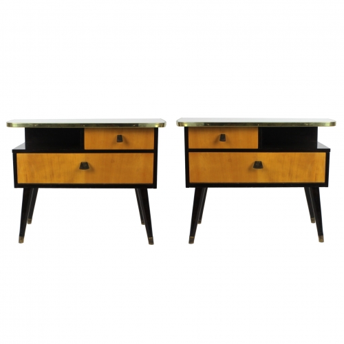 Para szafek nocnych, lata 60.