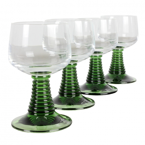 Komplet 4 kryształowych kieliszków do...